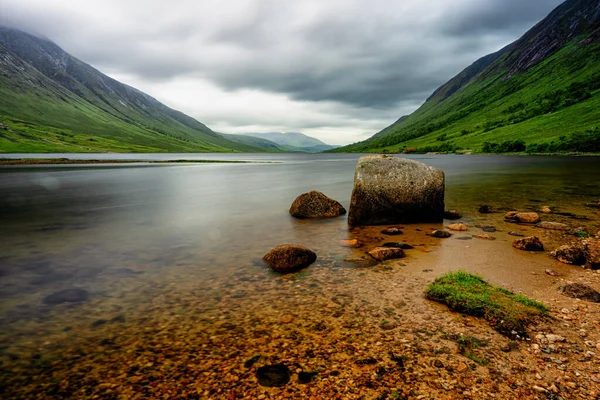 Fairy-tale landscape, Glen Etive, Highlands, Scotland. High quality photo