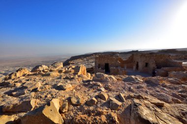 Holy Land of Israel. The Fortress Massada. High quality photo