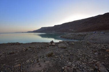 Holy Land of Israel. The Dead Sea, Ein Bokek. High quality photo