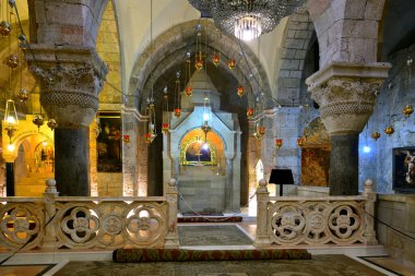 Holy Land of Israel. Church of the Holy Sepulchre. High quality photo