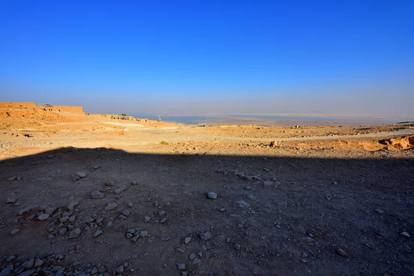 Holy Land Israel Fortress Massada High Quality Photo — Zdjęcie stockowe