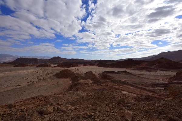 Holy Land of Israel. The Timna Valley. The copper mining of the King Solomon. High quality photo