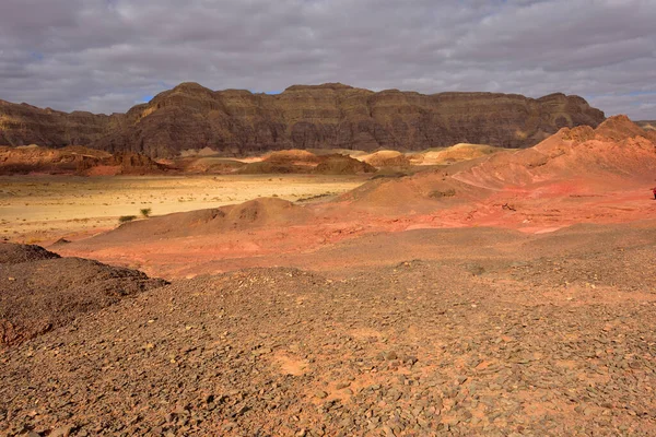 Holy Land of Israel. The Timna Valley. The copper mining of the King Solomon. High quality photo