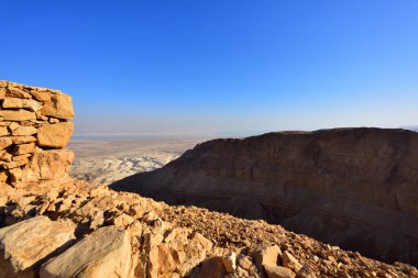 Holy Land of Israel. The Fortress Massada. High quality photo