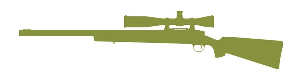 Vektor Symbol För Klassisk Pistol Isolerad Vit Bakgrund — Stock vektor