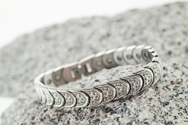 Bracelet silver — Stock Photo, Image