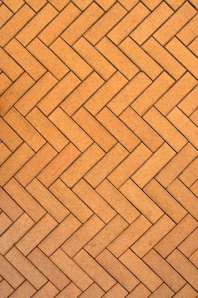 Yellow brick floor pavement. — Stock Photo, Image