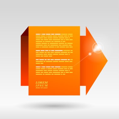 örnek metin için kırmızı ok.