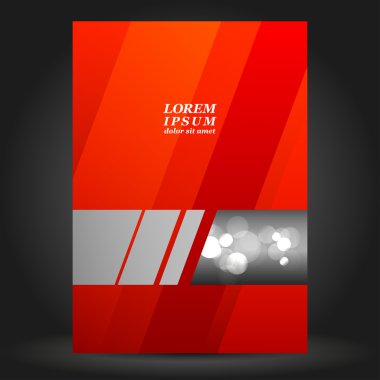 İş Broşürü Şablonu Tasarımı