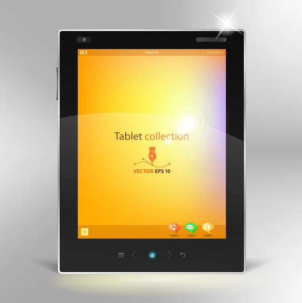 Tablet — Stockvector