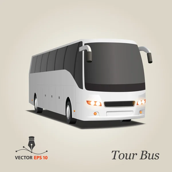 Autobús turístico — Vector de stock
