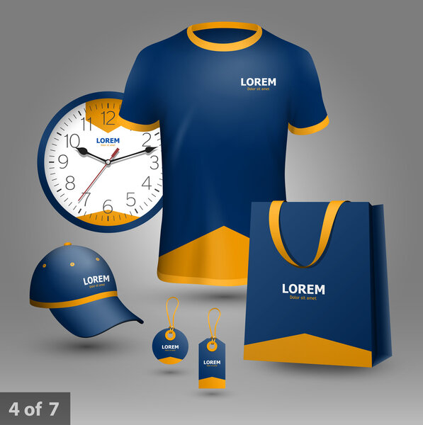 Рекламный дизайн сувениров для компании
