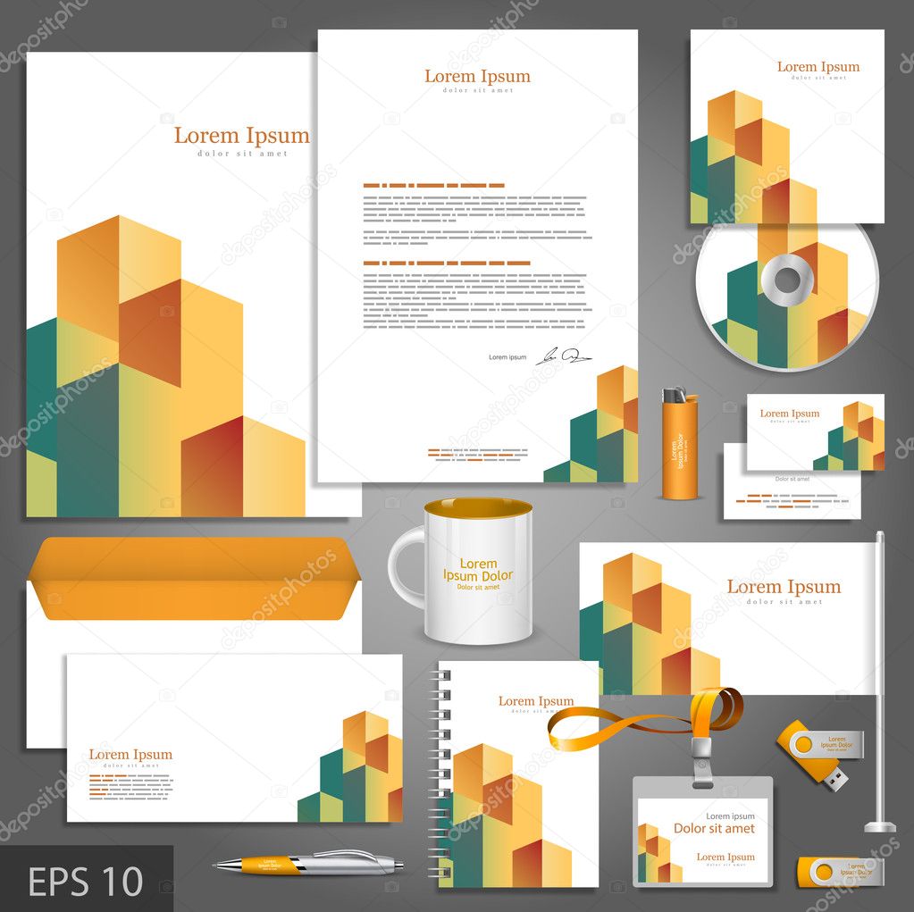 Architectural brochure template