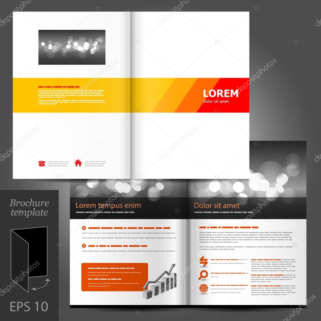 Brochure template design