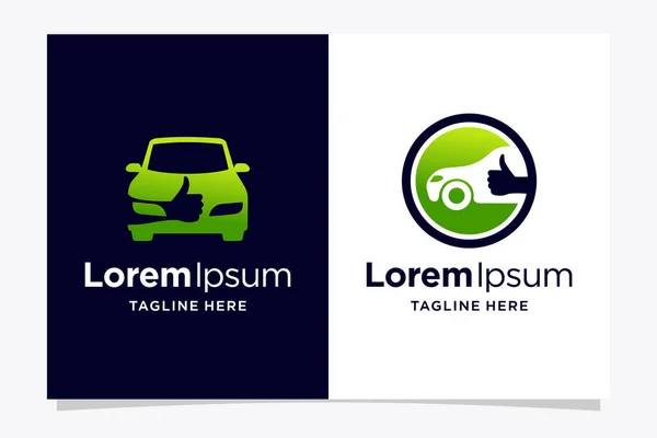 Logotipo Reparo Carro Com Bom Conceito — Vetor de Stock