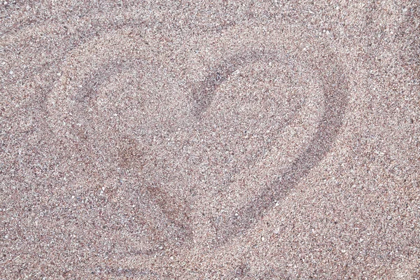 Kleine Sanddünen am Strand. — Stockfoto