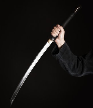 katana ile adam