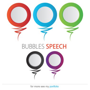 Bubble speech