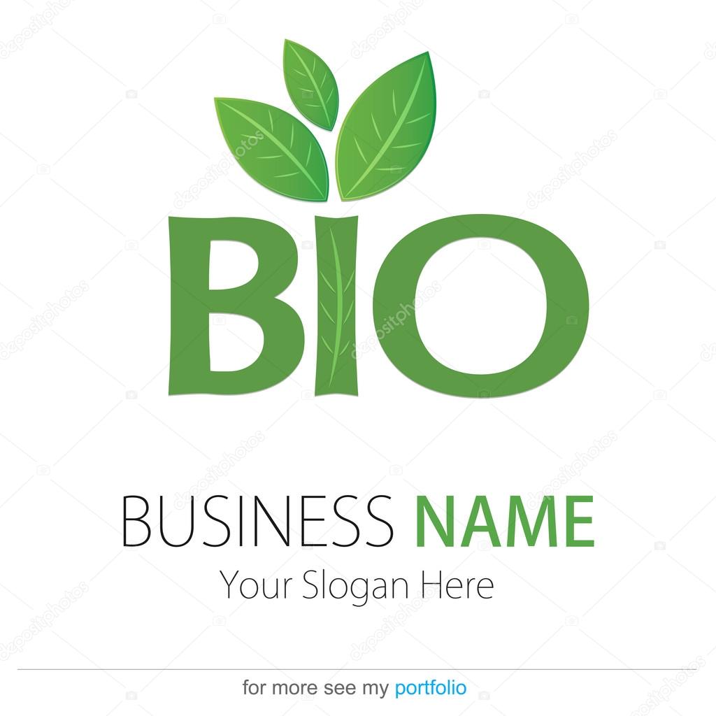 Business (Company) Logo, Bio, Eco, Vector, Hand, Earth, Leaf