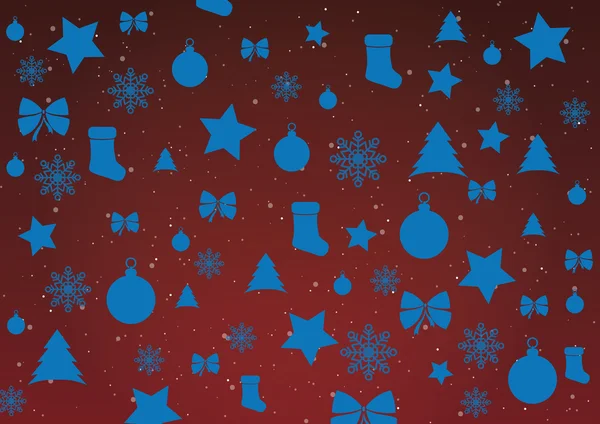 快乐圣诞背景、 矢量 — 图库矢量图片