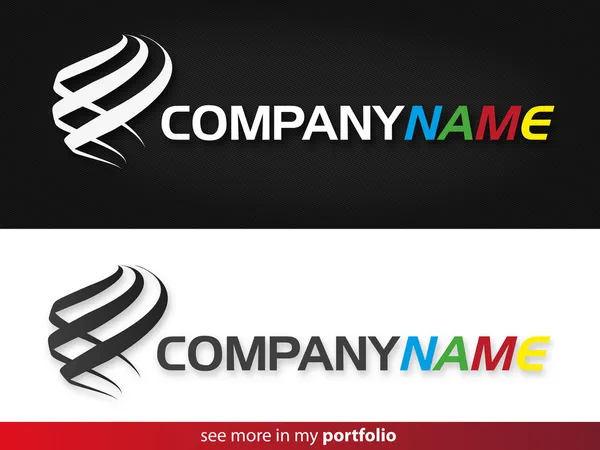 Company Logo Design,Vector — Stock Vector