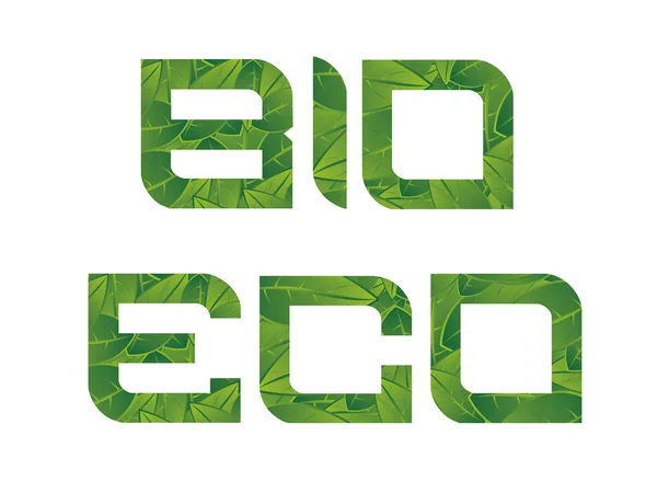 Ekologi, eco, bio, miljö, textbakgrund — Stockfoto