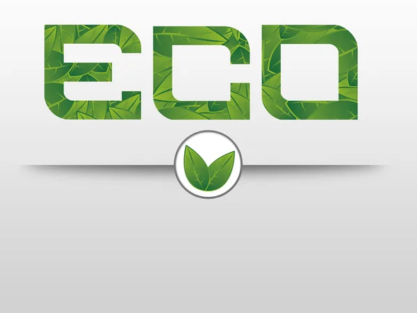 Ecologia, Eco, Bio, Ambiente, sfondo del testo — Foto Stock