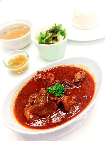 Beef hot curry