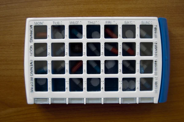Как организовать ваши таблетки — стоковое фото