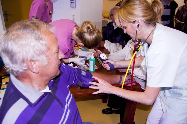 Nurses on anamnesis — Stock Photo, Image