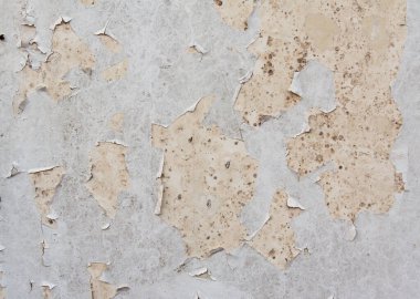 Çatlak desenli eski boyalı duvar..