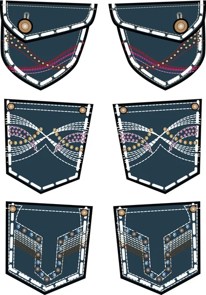 jeans pant pocket design