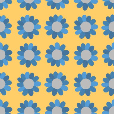 Kusursuz desenli çiçek. Zarif çiçek deseni. Botanik deseni. Moda baskısı.