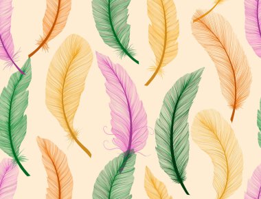 Tüy desensiz el çizimi gerçekçilik tarzı. Kabile yerlisi Amerikan. Boho etnik dekorasyonu.