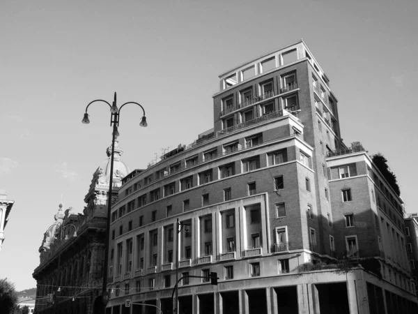 Liguria Italy October 2021 Beautiful Photography Black White Ligurian Places — Stock Photo, Image