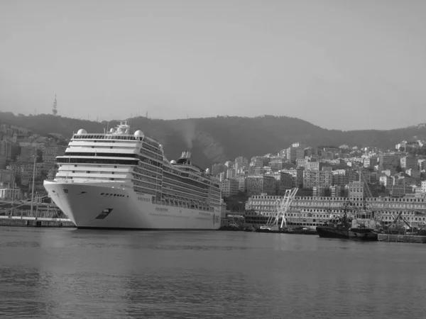 Ligurië Italië Oktober 2021 Mooie Fotografie Zwart Wit Naar Ligurische — Stockfoto