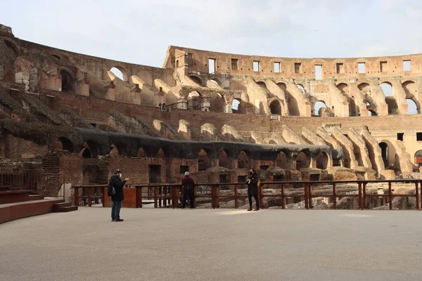 Roma Italia Febbraio 2022 Veduta Panoramica Della Parte Interna Del — Foto Stock