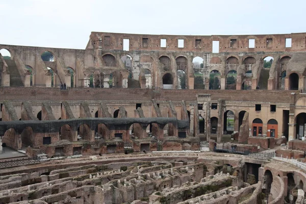 Rome Italië Februari 2022 Panoramisch Uitzicht Het Binnenste Deel Van — Stockfoto