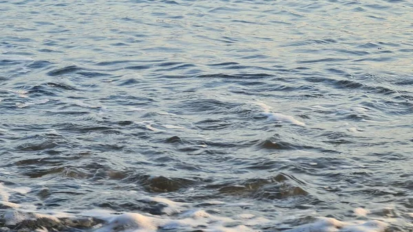 사보나 이탈리아 2022 일몰의 파노라마 해돋이 겨울에는 파도가 — 스톡 사진