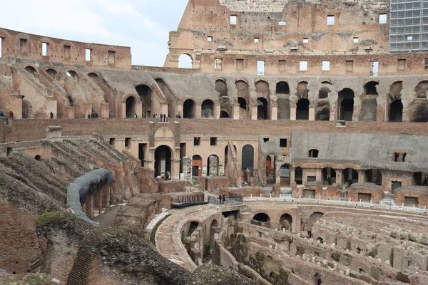 Rome Italië Februari 2022 Panoramisch Uitzicht Het Binnenste Deel Van — Stockfoto