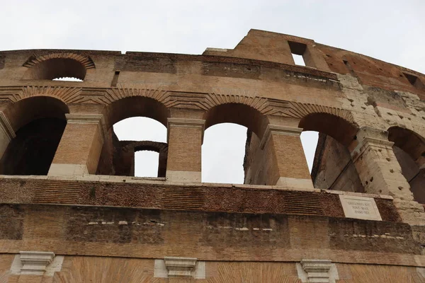 Rome Italië Februari 2022 Panoramisch Uitzicht Het Binnenste Deel Van — Stockfoto