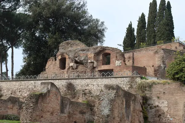 Rome Italy February 2022 Panoramic View Colosseum City Rome Italy — Stock Photo, Image