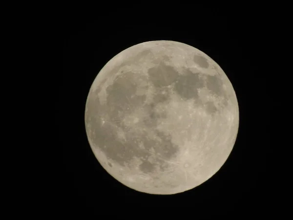 Genova Italy May 2022 Amazing Photography Full Moon City Genova — Foto Stock