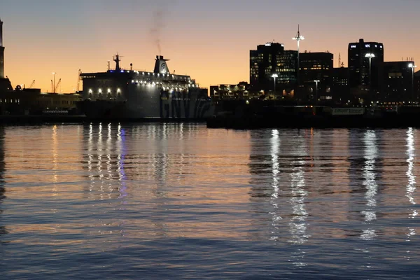 Genova Italy July 2022 View City Old Harbor Porto Antico — Foto de Stock