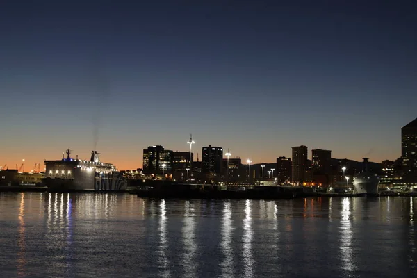 Genova Olaszország 2022 Július Kilátás Városra Régi Kikötőre Porto Antico — Stock Fotó