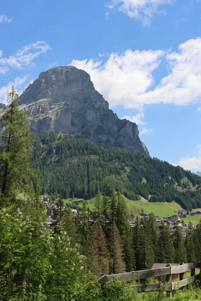 Coravara Italy July 2022 Italian Dolomites Small Village Corvara Summer — Stock fotografie