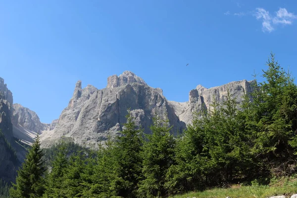 Coravara Italy July 2022 Italian Dolomites Small Village Corvara Summer — Zdjęcie stockowe