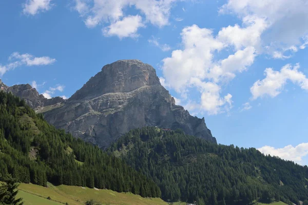 Coravara Italy July 2022 Italian Dolomites Small Village Corvara Summer — Foto de Stock