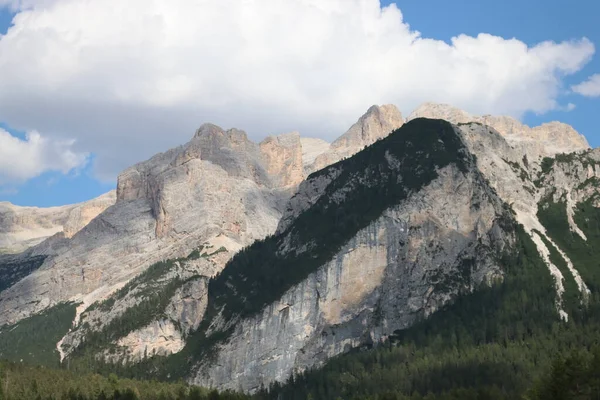 Coravara Italy July 2022 Italian Dolomites Small Village Corvara Summer — Fotografia de Stock