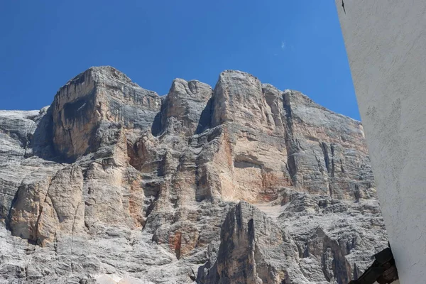 Val Badia Italy July 2022 Italian Dolomites Small Village Corvara — Stock Photo, Image